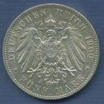 Bremen 5 Mark Silber 1906 J, Wappen der Hansestadt, J 60 vz (m6853)