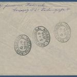 Zeppelin LZ 129, 1. Nordamerikafahrt 1936 R-Brief mit 606/07 (X41271)