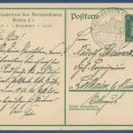 Dt. Reich 1927 Sonderpostkarte Briefpostamt P 179 gebraucht SST (X41352)