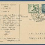 Dt. Reich 1936 Deutsche Musik Privatpostkarte PP 125C1 SST (X41378)