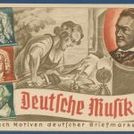 Dt. Reich 1936 Deutsche Musik Privatpostkarte PP 125C1 SST (X41378)