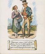 Bund 1949 100 J. Briefmarken Ersttagsbrief 113/15 FDC Karte, roter ESST (X19819)