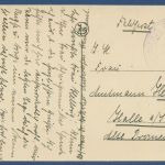 Antwerpen Stadtburg, gelaufen als Feldpost (AK5655)