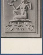 Dt. Reich 1922 Berlin Ausstellung Postkarte PP 62C1 /02 ungebraucht (X41406)