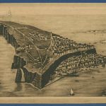 Helgoland Gesamtansicht, gelaufen 1924, Einriß (AK5642)