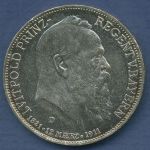 Bayern 3 Mark 1911 D, Prinzregent Luitpold, J 49 vz/st (m6863)