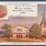 Dt. Reich 1899 Kassel Gesangswettstreit PP 9C75 /01 gebraucht SST (X41441)