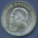 DDR 20 Mark 1970 Friedrich Engels, J 1529 vz/st (m6867)