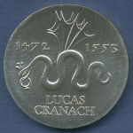 DDR 20 Mark 1972 Lucas Cranach, J 1538 vz/st (m6868)