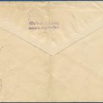 Zeppelin LZ 129 Olympiafahrt 1936 Brief mit Dt. Reich 609/16, gefaltet (SG40481)