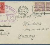 Zeppelin LZ 127, Amerikafahrt 1928, Brief Amerikanische Post (X41496)