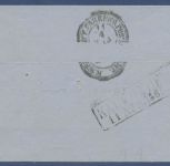Württemberg Drucksache mit 1 Kreuzer 30 a, K 1 STUTTGART FIL. BUR. I. (X41517)