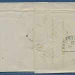 Württemberg Faltbrief mit 6 Kreuzer 18 xa, K 2 STUTTGART n. Kaufbeuren (X41519)