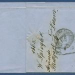 Württemberg Faltbrief mit 6 Kreuzer 27 a, K 2 STUTTGART n. Kaufbeuren (X41523)
