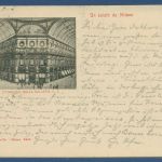 Mailand Galleria Vittorio Emanuele, gelaufen ca. 1903 (AK5709)