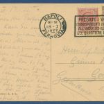 Palermo Hafen Monte Pellegrino, gelaufen 1922 (AK5706)