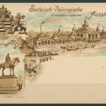 Dt. Reich 1897 Sächs.-Thüringische Ausstellung PP 9C13 /01 ungebraucht (X41440)