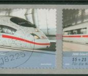 Bund 2006 Wohlfahrt Eisenbahn Rollenende sk 2567 5er-Streifen Nr. TOP-Stempel
