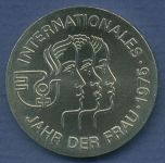 DDR 5 Mark 1975 Internationales Jahr der Frau, J 1558 vz/st (m2910)