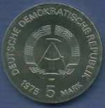 DDR 5 Mark 1975 Internationales Jahr der Frau, J 1558 vz/st (m2910)