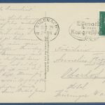 Eisenach Blick zur Wartburg im Schnee, gelaufen 1929 (AK5678)