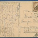 Heidelberg im Mondschein von der Terrasse, gelaufen 1922 (AK5662)