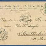 Montreux Schlucht von Chauderon, gelaufen 1901 (AK5577)