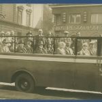 Astoria Rund- u. Gesellschaftsfahrten Hamburg Kirchenallee, gel. 1929 (AK5555)