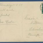 Astoria Rund- u. Gesellschaftsfahrten Hamburg Kirchenallee, gel. 1929 (AK5555)