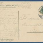 Kassel Wilhelmshöhe Endstation der Elektrischen Bahn, gelaufen 1908 (AK5554)