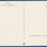 Berlin Brandenburger Tor Omnibus, ungebraucht (AK5544)