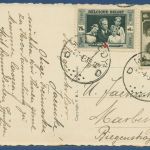 Malmédy Panorama de la Ville Basse, gelaufen 1939 (AK5573)