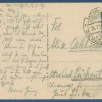 Luftkurort Manderscheid Niederburg, gelaufen 1929, Sonderstempel (AK5773)