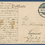 Gelsenkirchen Bahnhofstraße Weststraße Stadtgarten, gelaufen 1911 (AK5727)