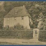 Weimar Goethes Gartenhaus, gelaufen 1919 (AK5722)