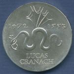 DDR 20 Mark 1972 Lucas Cranach, J 1538 vz (m3984)