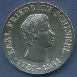 DDR 10 Mark 1966 Karl Friedrich Schinkel, J 1517 vz/st (m6900)