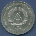 DDR 10 Mark 1966 Karl Friedrich Schinkel, J 1517 vz (m6901)