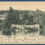 Straßburg im Elsaß Orangerie, gelaufen 1904 (AK5922)