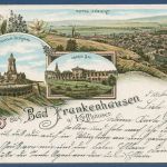 Gruss aus Bad Frankenhausen am Kyffhäuser, gelaufen 1899 (AK5907)