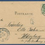 Gruss aus Bad Frankenhausen am Kyffhäuser, gelaufen 1899 (AK5907)
