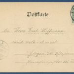 Gruss aus Berlin Friedrichstraße Kaiserhotel, gelaufen 1902 (AK5911)