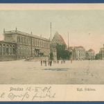 Breslau Königliches Schloß, gelaufen 1901 (AK5908)