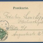 Breslau Königliches Schloß, gelaufen 1901 (AK5908)