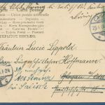 Kassel Wilhelmshöhe Neuer Wasserfall, gelaufen 1904 (AK5920)
