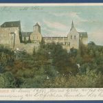 Schloß Goseck a. Saale, gelaufen 1901 Bahnpost (AK5910)