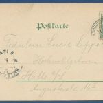 Schloß Goseck a. Saale, gelaufen 1901 Bahnpost (AK5910)