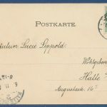 Kassel Wilhelmshöhe Teufelsbrücke, gelaufen 1902 (AK5894)