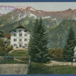 Hotel Eggerhof bei Meran Südtirol, gelaufen 1933 (AK5889)