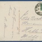 Hotel Eggerhof bei Meran Südtirol, gelaufen 1933 (AK5889)